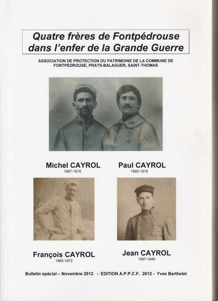 Page de garde du Bulletin n°