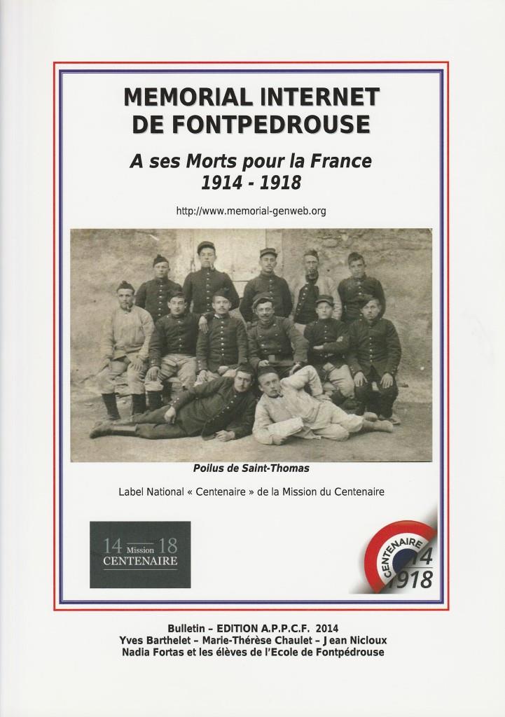 Page de garde du Bulletin n°
