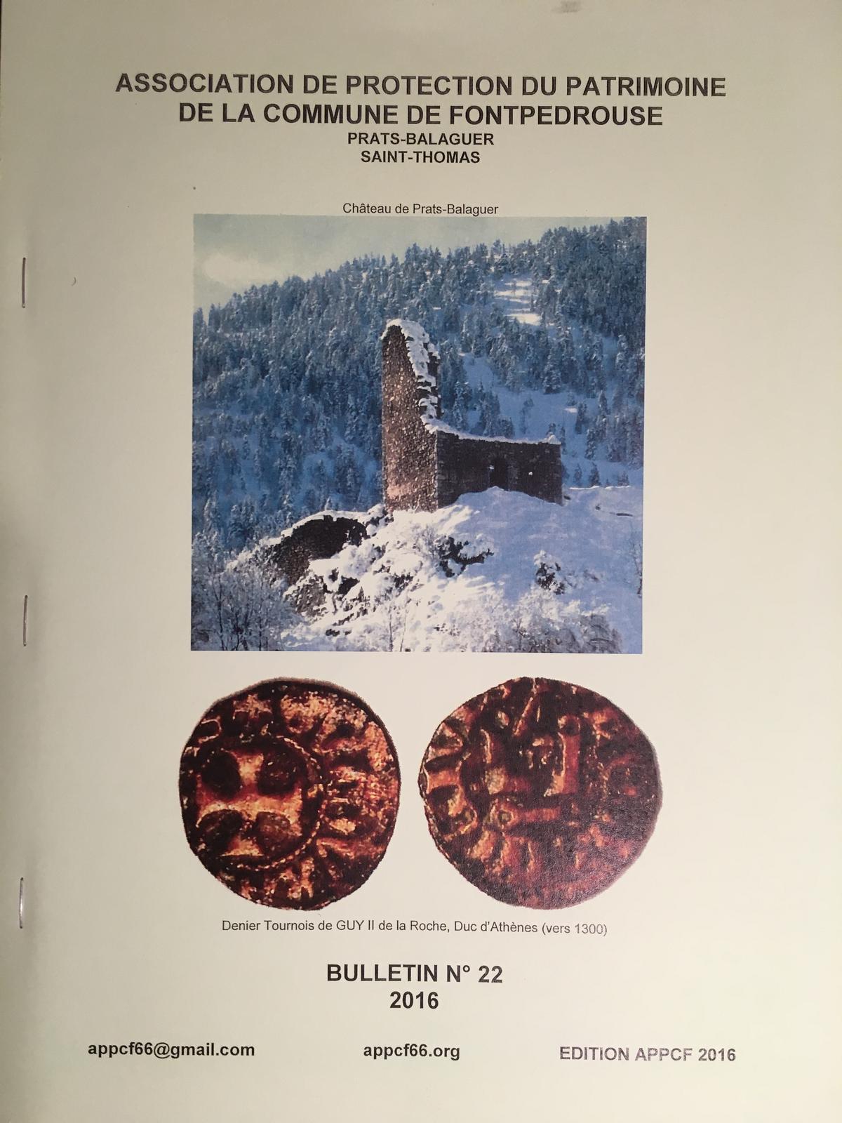 Couverture du bulletin numero 22
